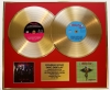 MOTLEY CRUE/DOUBLE CD GOLD DISC DISPLAY/LTD. EDITION/COA/GIRLS GIRLS GIRLS & DR. FEELGOOD