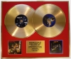 MARILLION/DOUBLE CD GOLD DISC DISPLAY/LTD. EDITION/COA/SCRIPT FOR A JESTER'S TEAR & CLUTCHING AT ...