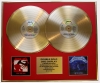 METALLICA/DOUBLE CD GOLD DISC DISPLAY/LTD. EDITION/COA/KILL 'EM ALL & RIDE THE LIGHTNING