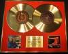 MADONNA/DOUBLE CD GOLD DISC DISPLAY/LTD. EDITION/COA/MUSIC & CONFESSIONS ON A DANCE FLOOR