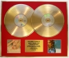 MADONNA/DOUBLE CD GOLD DISC DISPLAY/LTD. EDITION/COA/BEDTIME STORIES & RAY OF LIGHT