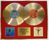 NIRVANA/DOUBLE CD GOLD DISC DISPLAY/LTD. EDITION/COA/NEVERMIND & IN UTERO