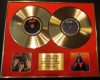 THE POLICE/DOUBLE CD GOLD DISC & PHOTO DISPLAY/LTD. EDITION/COA/OUTLANDOS D'AMOUR & ZENYATTA MONDATT