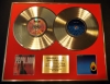 PEARL JAM/DOUBLE CD GOLD DISC & PHOTO DISPLAY/LTD. EDITION/COA/TEN  & PEARL JAM