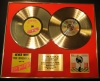 SEX PISTOLS/DOUBLE CD GOLD DISC DISPLAY/LTD. EDITION/COA/NEVER MIND THE BOLLOCKS & FLOGGING A DEAD