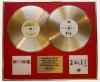 SPICE GIRLS/DOUBLE CD GOLD DISC DISPLAY/LTD. EDITION/COA/SPICE & SPICE WORLD