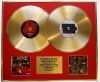 SLIPKNOT/DOUBLE CD GOLD DISC DISPLAY/LTD. EDITION/COA/870621345 & IOWA