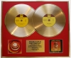 STEVIE WONDER/DOUBLE CD GOLD DISC DISPLAY/LTD. EDITION/COA/SONGS IN THE KEY OF LIFE & HOTTER THAN...