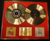 RAGE AGAINST THE MACHINE/DOUBLE CD GOLD DISC DISPLAY/LTD. EDITION/COA/EVIL EMPIRE & THE BATTLE OF LA