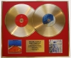 RED HOT CHILI PEPPERS/DOUBLE CD GOLD DISC DISPLAY/LTD. EDITION/COA/CALIFORNICATION & BY THE WAY
