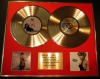 TINA TURNER/DOUBLE CD GOLD DISC & PHOTO DISPLAY/LTD. EDITION/COA/PRIVATE DANCER & SIMPLY THE BEST