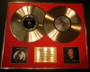 TONY CHRISTIE/DOUBLE CD GOLD DISC & PHOTO DISPLAY/LTD. EDITION/COA/DEFINITIVE COLLECTION & THE BEST
