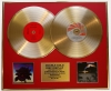 THIN LIZZY/DOUBLE CD GOLD DISC DISPLAY/LTD. EDITION/COA/BLACK ROSE & THUNDER AND LIGHTNING