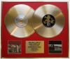 U2/DOUBLE CD GOLD DISC DISPLAY/LTD. EDITION/COA/UNFORGETTABLE FIRE & THE JOSHUA TREE