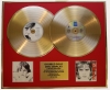 U2/DOUBLE CD GOLD DISC DISPLAY/LTD. EDITION/COA/BOY & WAR