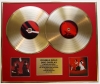 THE WHITE STRIPES/DOUBLE CD GOLD DISC DISPLAY/LTD. EDITION/COA/ GET BEHIND ME SATAN & ELEPHANT