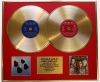 WET WET WET/DOUBLE CD GOLD DISC DISPLAY/LTD. EDITION/COA/END OF PART ONE & PICTURE THIS