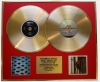 THE WHO/DOUBLE CD GOLD DISC DISPLAY/LTD. EDITION/COA/TOMMY & QUADROPHENIA