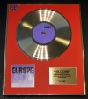 EUROPE/LIMITED EDITION CD GOLD DISC/RECORD/COA/THE COLLECTION