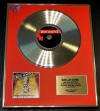 RISE AGAINST/LIMITED EDITION CD GOLD DISC/RECORD/COA/SIREN SONG OF THE COUNTER CULTURE