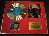 KENNY ROGERS/CD GOLD DISC & SIGNED PHOTO DISPLAY/COA