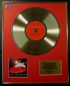 THE SHADOWS/LTD. EDITION CD GOLD DISC/RECORD/