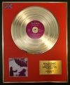 THE SMITHS/LTD. EDITION CD GOLD DISC/THE SMITHS