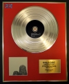 WILCO/LTD. EDITION CD GOLD DISC/YANKEE HOTEL FOXTROT