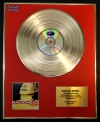 RADIOHEAD/LTD. EDITION CD GOLD DISC/THE BENDS