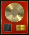 SIGUR ROS/LTD. EDITION CD GOLD DISC/RECORD/SIGUR ROS