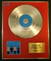 WEEZER/LTD. EDITION CD GOLD DISC/RECORD/WEEZER