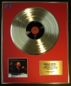 SOUNDGARDEN/LTD. EDITION CD GOLD DISC/SUPERUNKNOWN