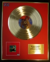 KANYE WEST/LTD. EDITION CD GOLD DISC/MY BEAUTIFUL DARK TWISTED FANTASY