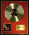 THE MARS VOLTA/LTD. EDITION CD GOLD DISC/DELOUSED IN THE COMATORIUM