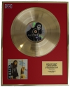 AALIYAH/LIMITED EDITION CD GOLD DISC/RECORD/COA/AGE AIN'T NOTHING BUT A NUMBER