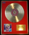 BLUR/LIMITED EDITION CD GOLD DISC/RECORD/COA/LEISURE