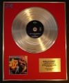 CURTIS MAYFIELD/LIMITED EDITION CD GOLD DISC/RECORD/COA/SUPER FLY