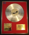 NEUTRAL MILK HOTEL/LIMITED EDITION CD GOLD DISC/RECORD/COA/IN THE AEROPLANE OVER THE SEA