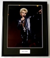 BILLY IDOL/FRAMED PHOTO