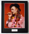 BOY GEORGE/FRAMED PHOTO