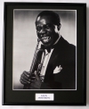 LOUIS ARMSTRONG/FRAMED PHOTO