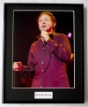 MICK HUCKNALL/FRAMED PHOTO