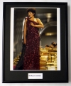 SHIRLEY BASSEY/FRAMED PHOTO