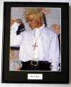BILLY IDOL/FRAMED PHOTO