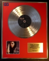 NICOLE SCHERZINGER/LIMITED EDITION CD GOLD DISC/RECORD/COA/KILLER LOVE