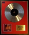 JA RULE/LIMITED EDITION CD GOLD DISC/RECORD/COA/RULE 3:36