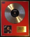 BOB SEGER & THE SILVER BULLET BAND/LIMITED EDITION CD GOLD DISC/RECORD/COA/STRANGER IN TOWN
