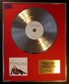 BONNIE TYLER/LIMITED EDITION CD GOLD DISC/RECORD/COA/FROM THE HEART