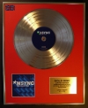 NSYNC/LIMITED EDITION CD GOLD DISC/RECORD/COA/THE COLLECTION