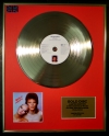 DAVID BOWIE/LTD. EDITION CD GOLD DISC/RECORD/PINUPS